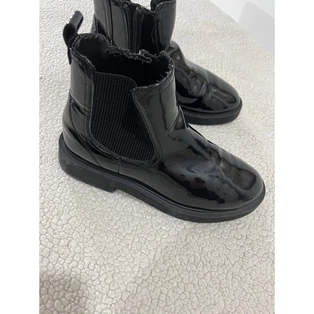 Zara black Boots girls size 34